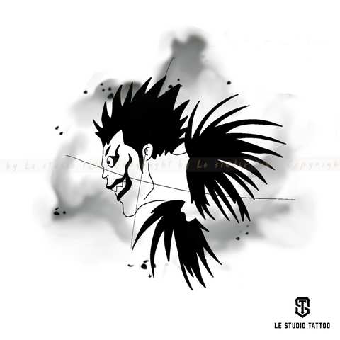 Tatouage Permanent Death Note - Immortalisez votre passion pour l'univers des Shinigami